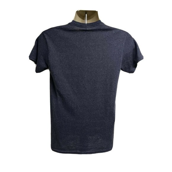 Heather Blue Y'all Need Jesus Graphic Tee Small - Picture 5 of 6